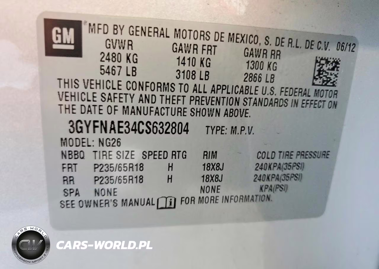 2012 Cadillac Srx Luxury Collection VIN:3GYFNAE34CS632804 - 13
