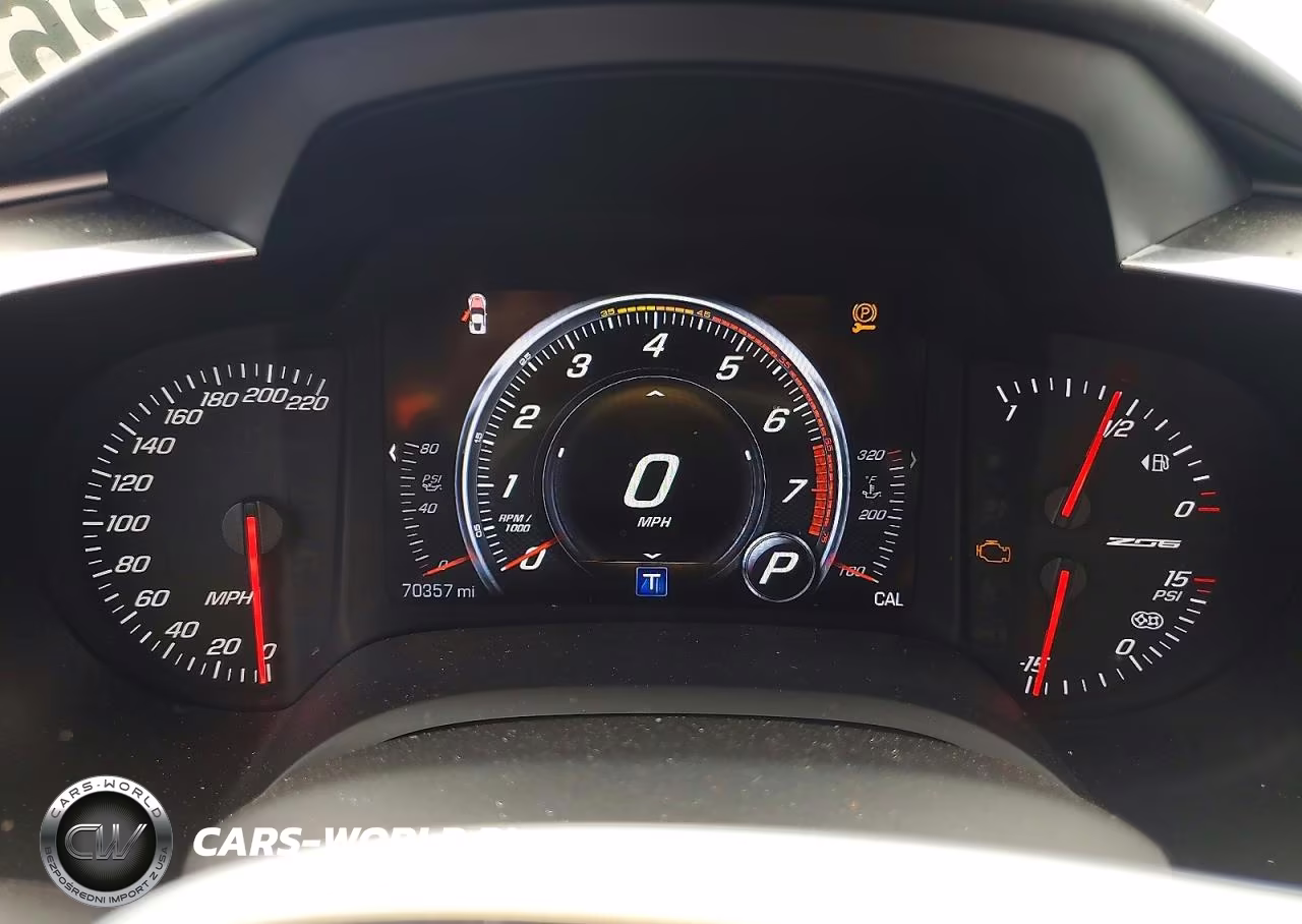 2017 Chevrolet Corvette Z06 3Lz VIN:1G1YU3D68H5601400 - 9