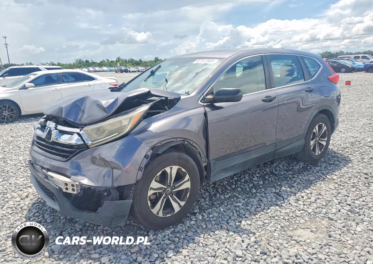 2018 Honda Cr-V Lx VIN:5J6RW5H34JL001681 - 1