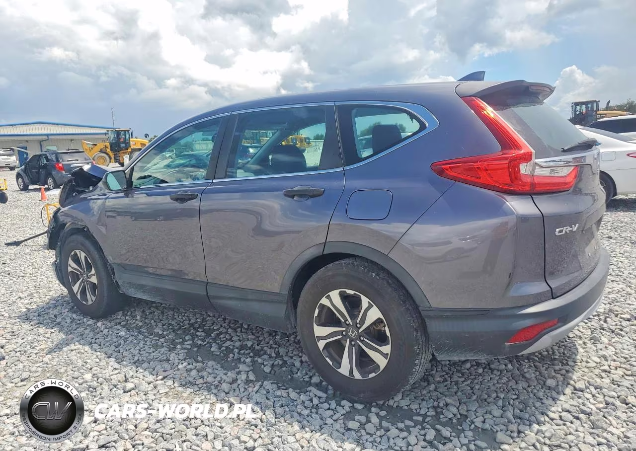2018 Honda Cr-V Lx VIN:5J6RW5H34JL001681 - 2