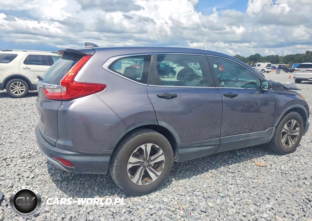 2018 Honda Cr-V Lx VIN:5J6RW5H34JL001681 - 3