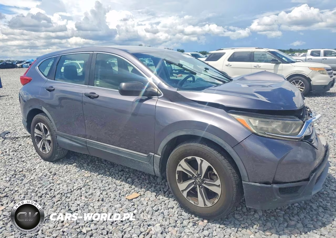2018 Honda Cr-V Lx VIN:5J6RW5H34JL001681 - 4