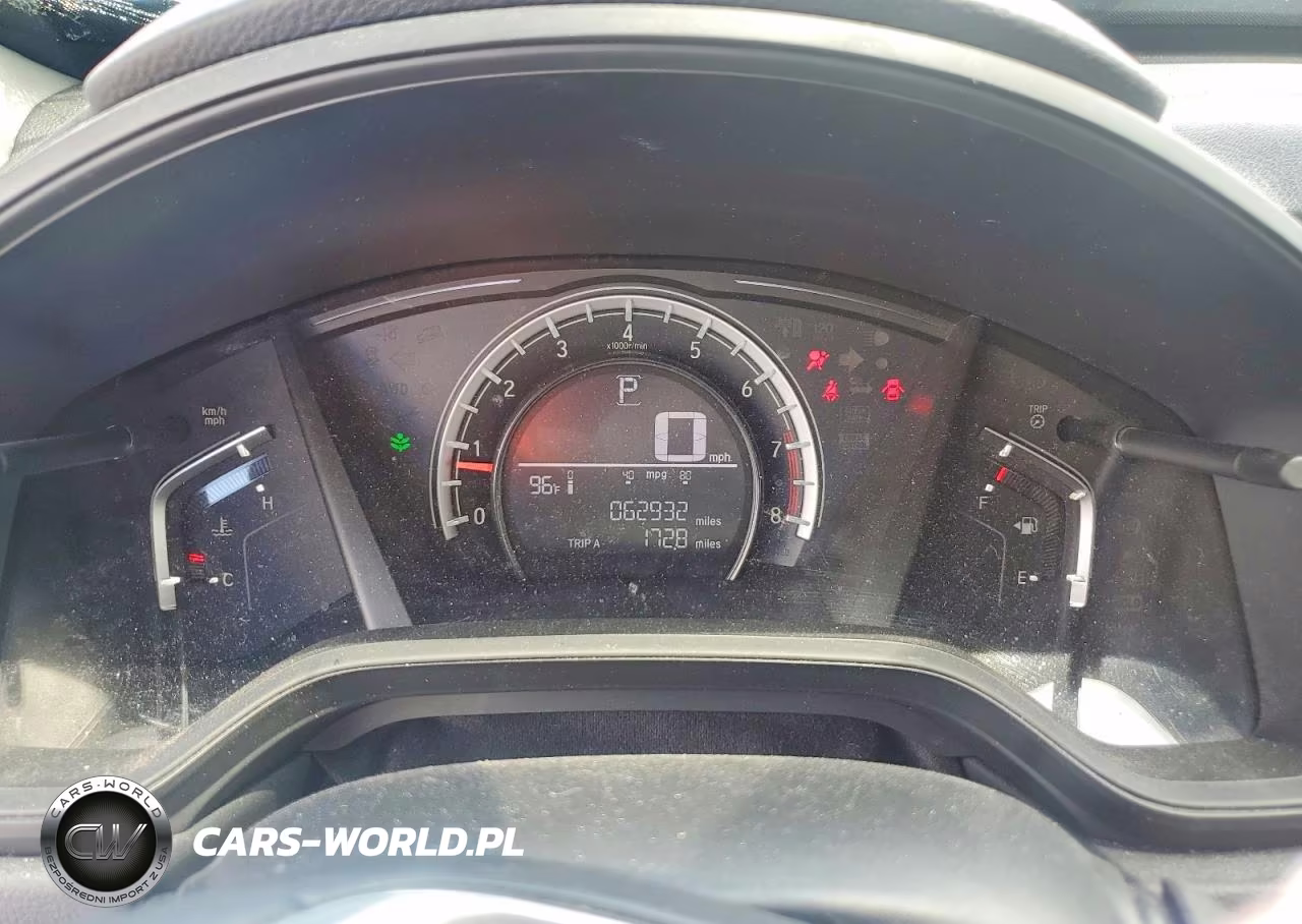 2018 Honda Cr-V Lx VIN:5J6RW5H34JL001681 - 9