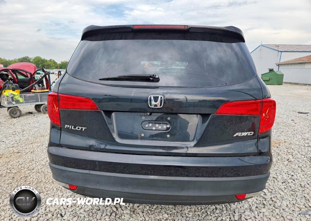 2016 Honda Pilot Exl VIN:5FNYF6H50GB053393 - 6
