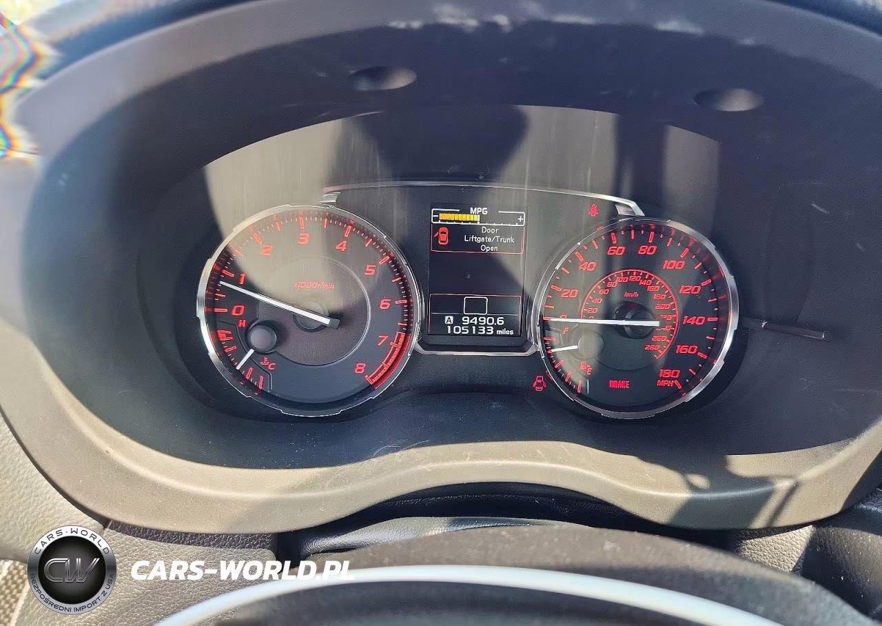 2015 Subaru Wrx Limited VIN:JF1VA1J63F9820529 - 9