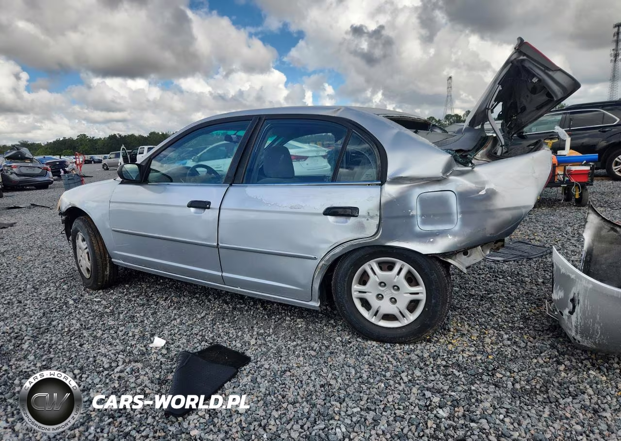 2001 Honda Civic Lx VIN:2HGES16571H501930 - 2