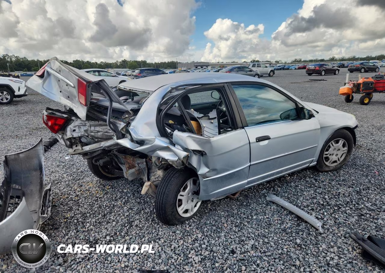 2001 Honda Civic Lx VIN:2HGES16571H501930 - 3