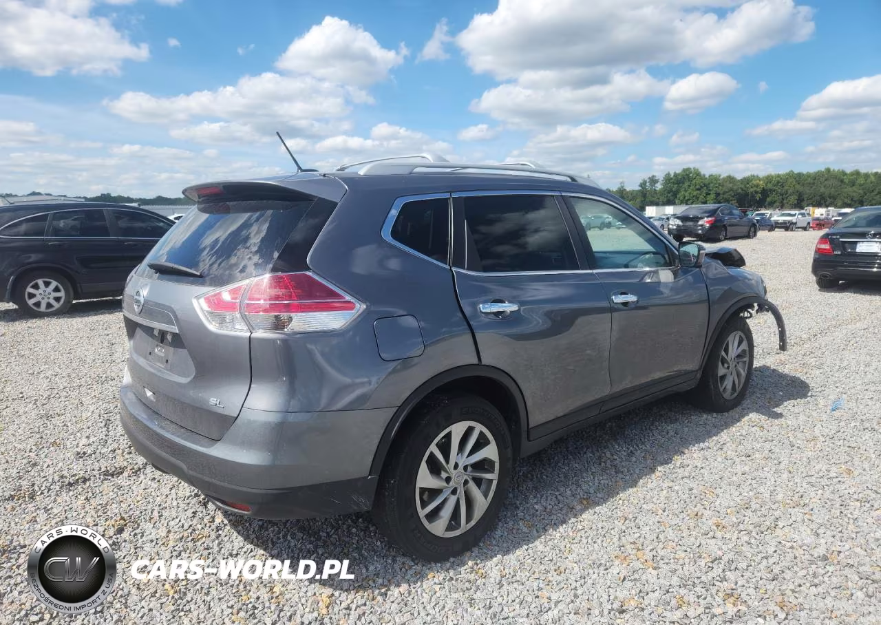 2015 Nissan Rogue Sl VIN:5N1AT2MT3FC766934 - 3