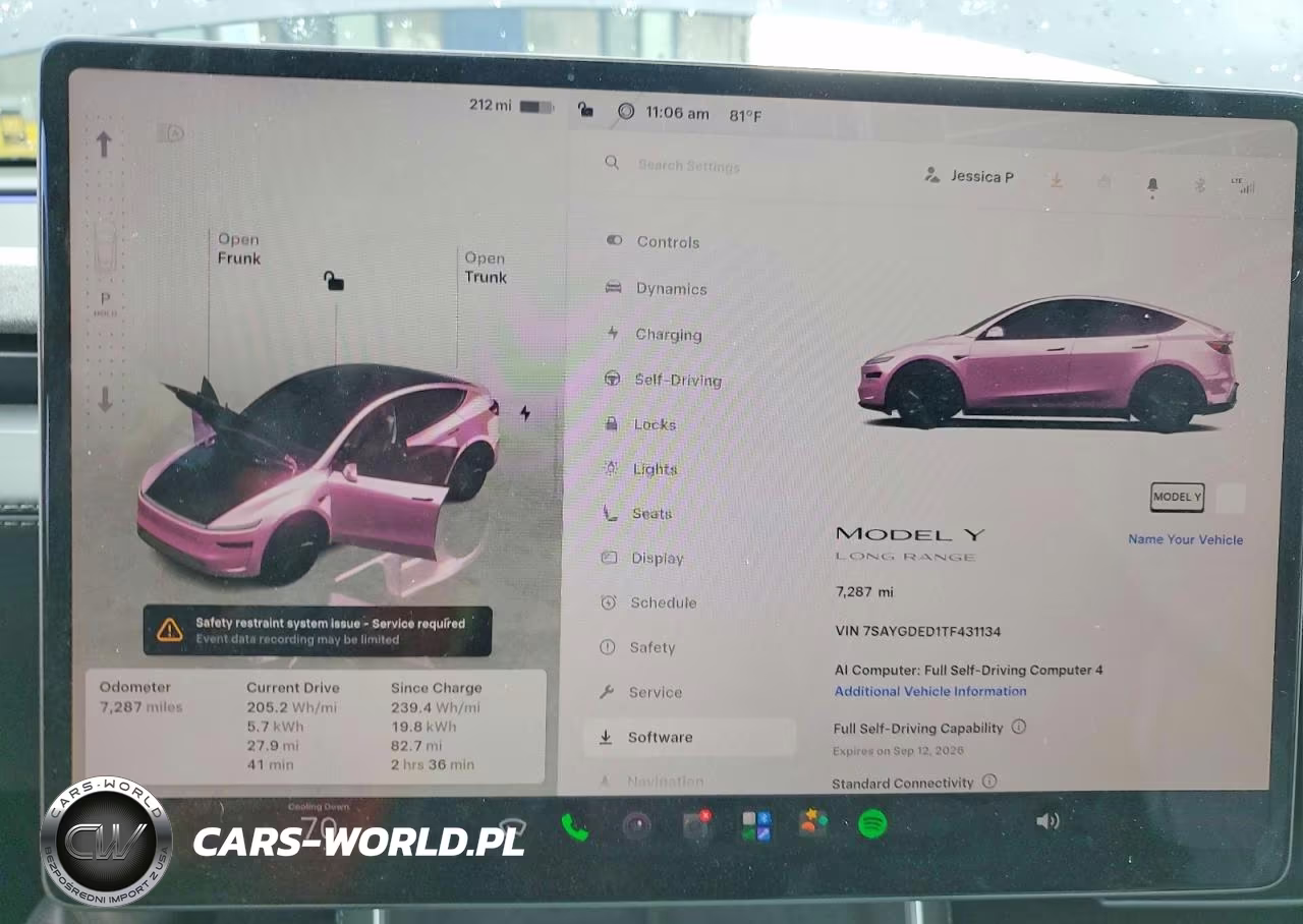 2026 Tesla Model Y VIN:7SAYGDED1TF431134 - 9