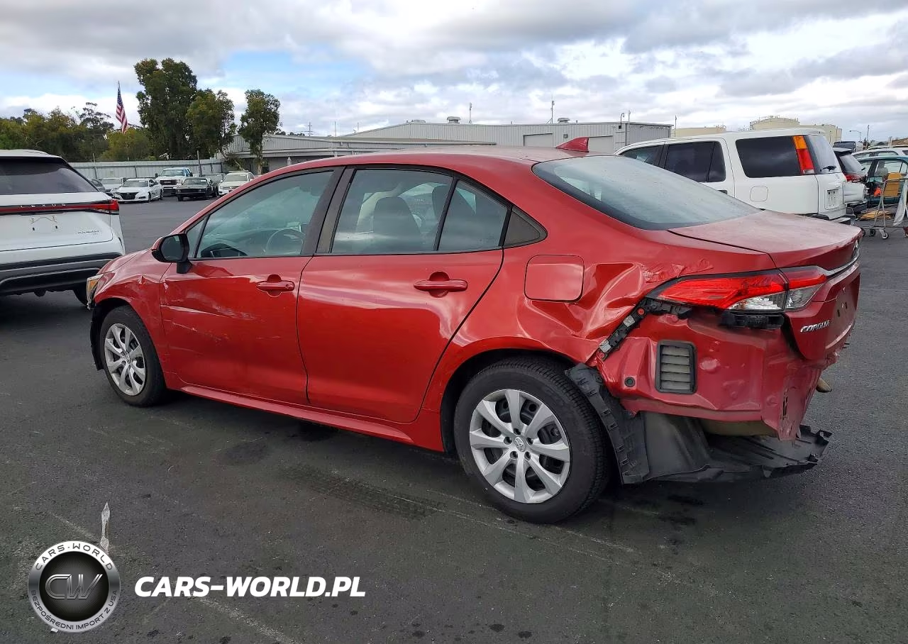 2020 Toyota Corolla Le VIN:5YFEPRAE4LP096001 - 2