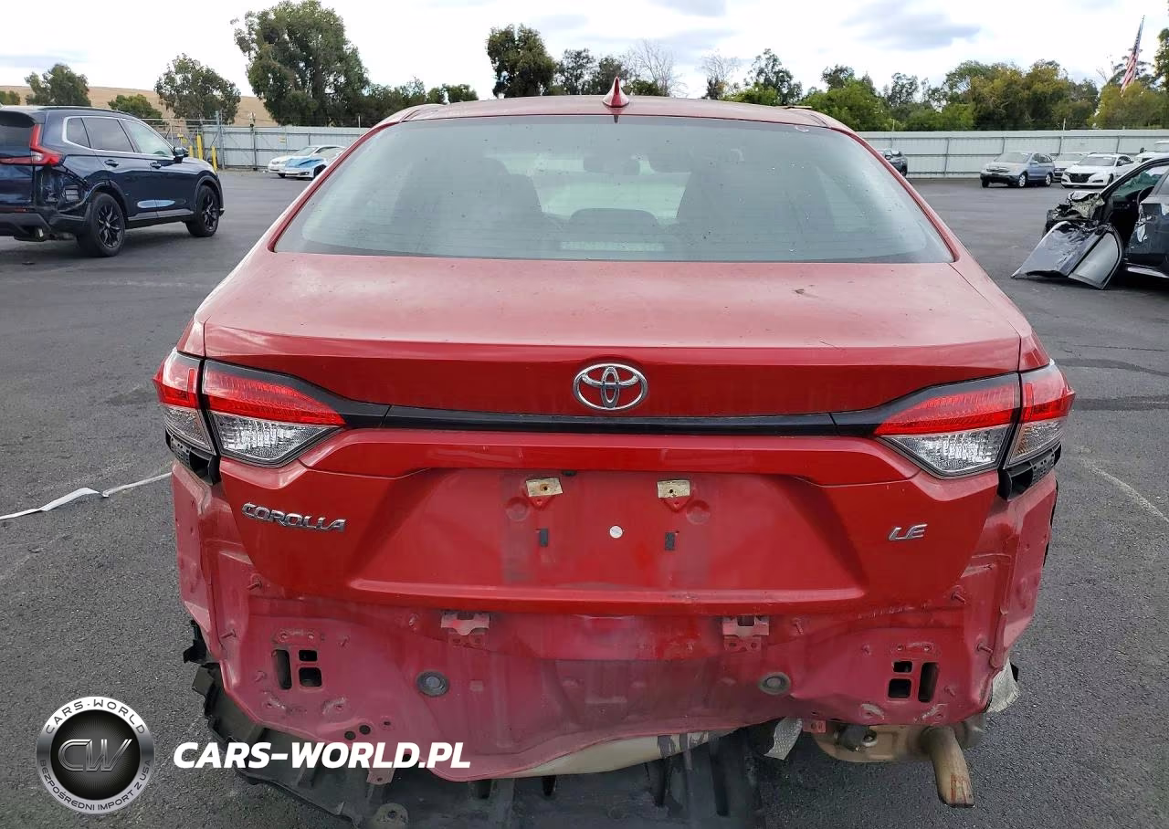 2020 Toyota Corolla Le VIN:5YFEPRAE4LP096001 - 6