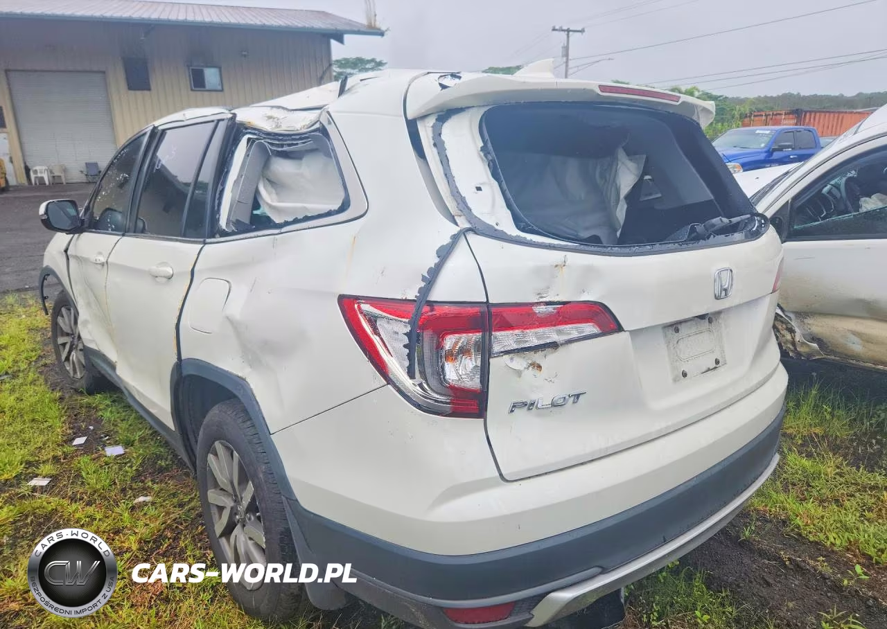 2019 Honda Pilot Ex VIN:5FNYF5H38KB034544 - 2