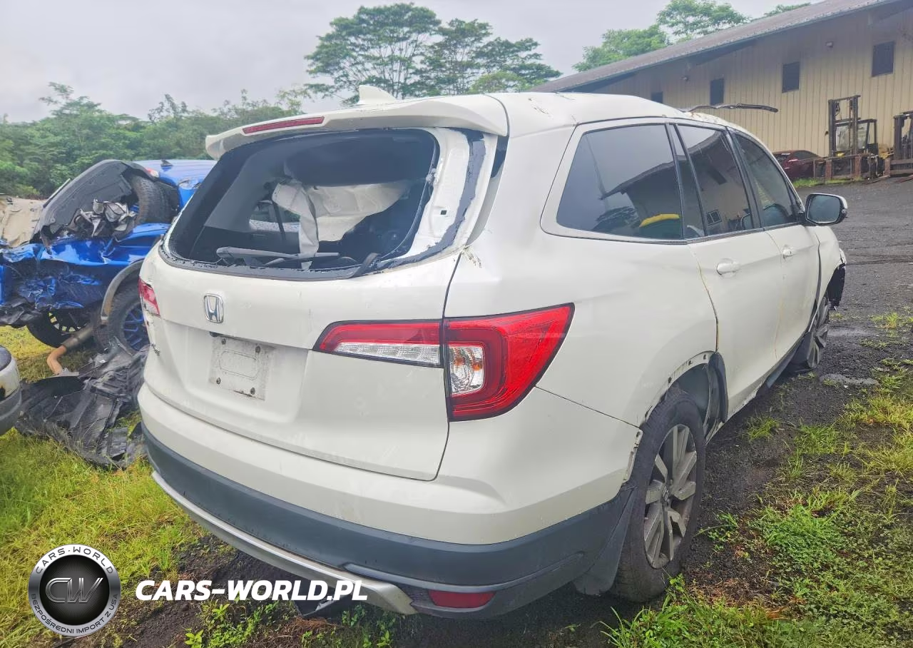 2019 Honda Pilot Ex VIN:5FNYF5H38KB034544 - 3