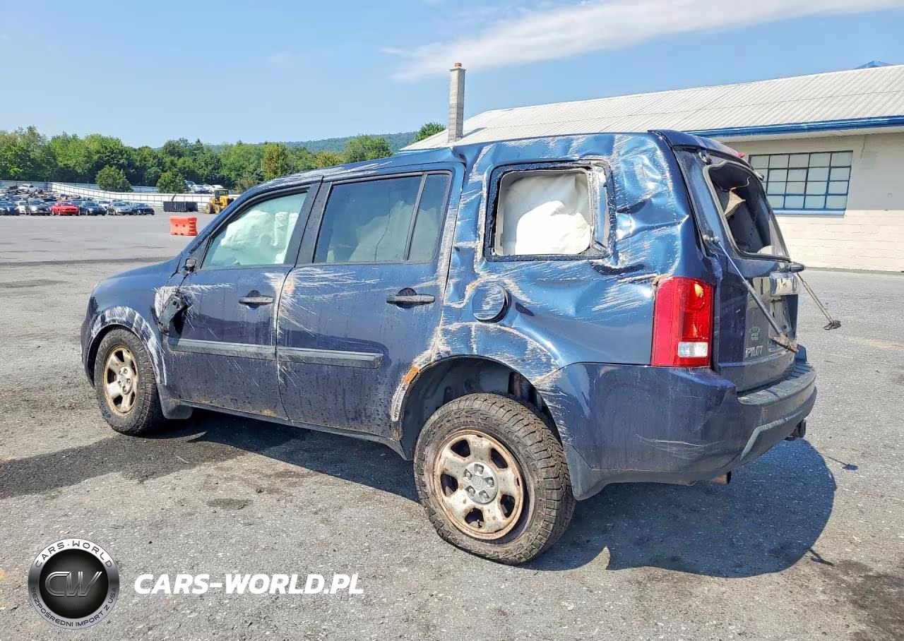 2011 Honda Pilot Lx VIN:5FNYF4H24BB037006 - 2