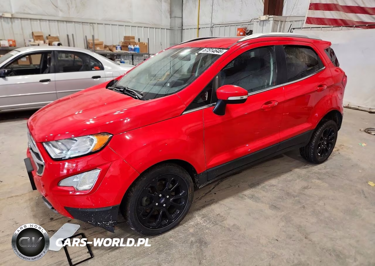 2021 Ford Ecosport Titanium VIN:MAJ6S3KL5MC402801 - 1