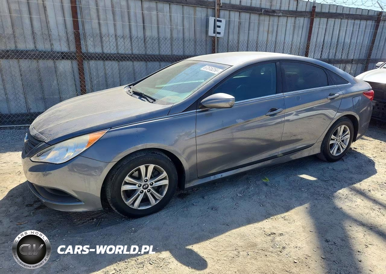 2014 Hyundai Sonata Gls VIN:5NPEB4AC6EH925182 - 1
