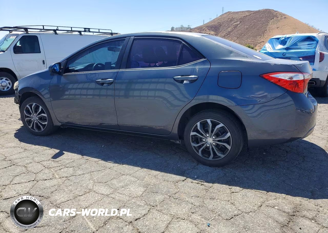 2016 Toyota Corolla Le VIN:5YFBURHE5GP419981 - 2