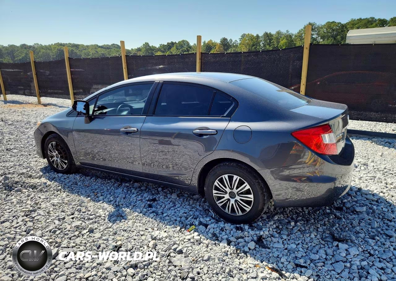 2012 Honda Civic Lx VIN:19XFB2F50CE003544 - 2