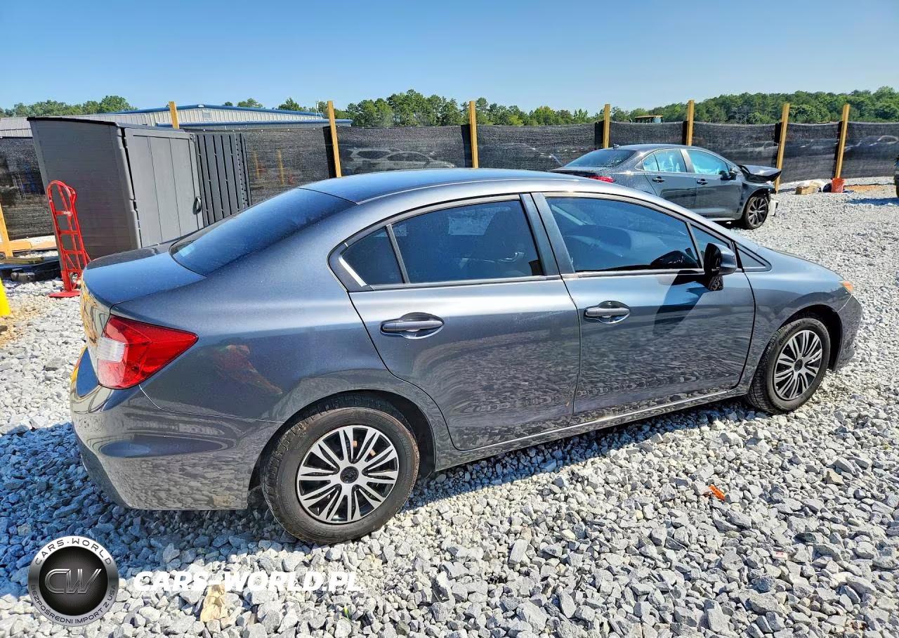 2012 Honda Civic Lx VIN:19XFB2F50CE003544 - 3