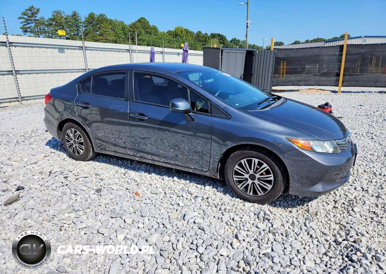 2012 Honda Civic Lx VIN:19XFB2F50CE003544 - 4