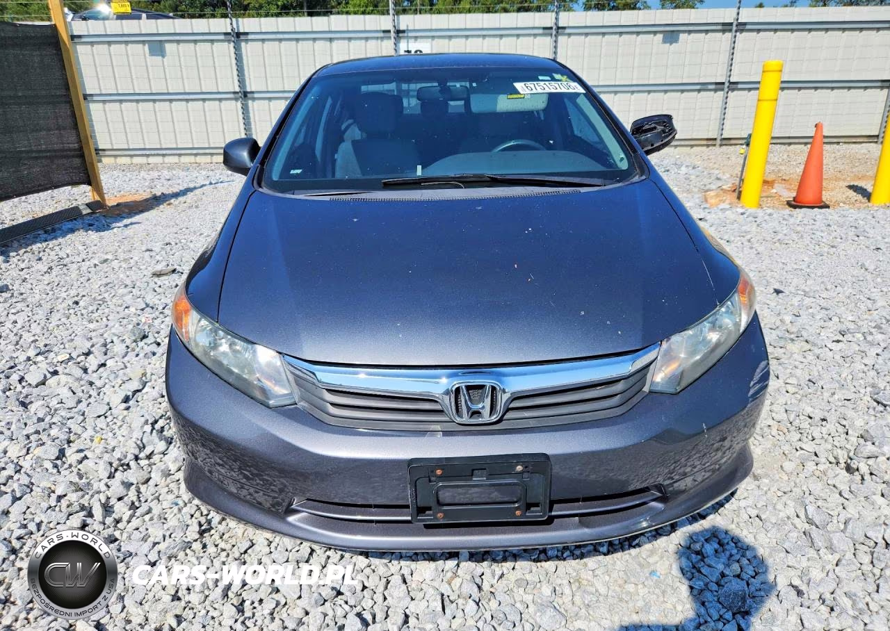 2012 Honda Civic Lx VIN:19XFB2F50CE003544 - 5