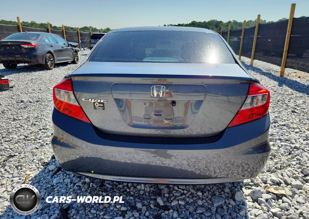 2012 Honda Civic Lx VIN:19XFB2F50CE003544 - 6