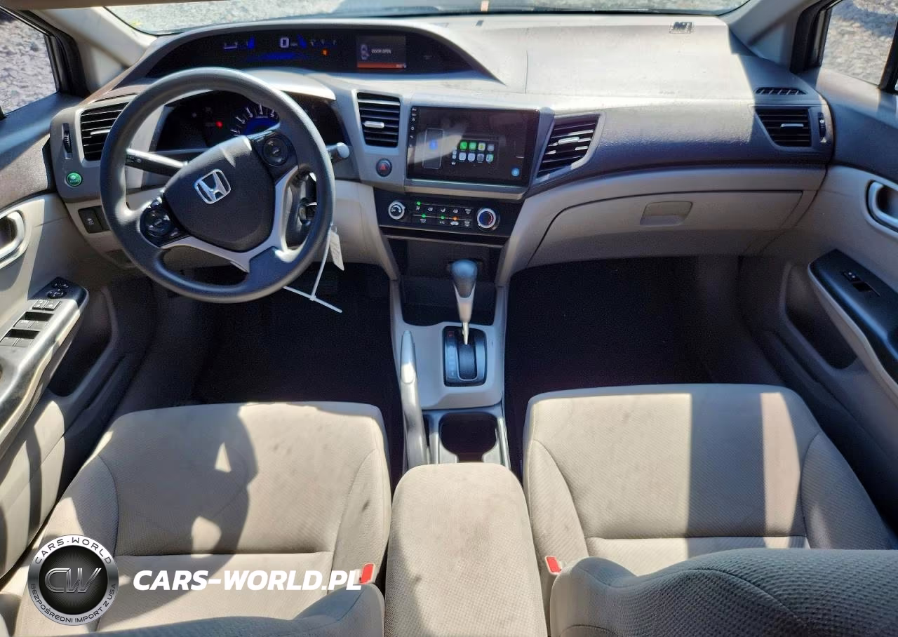 2012 Honda Civic Lx VIN:19XFB2F50CE003544 - 8