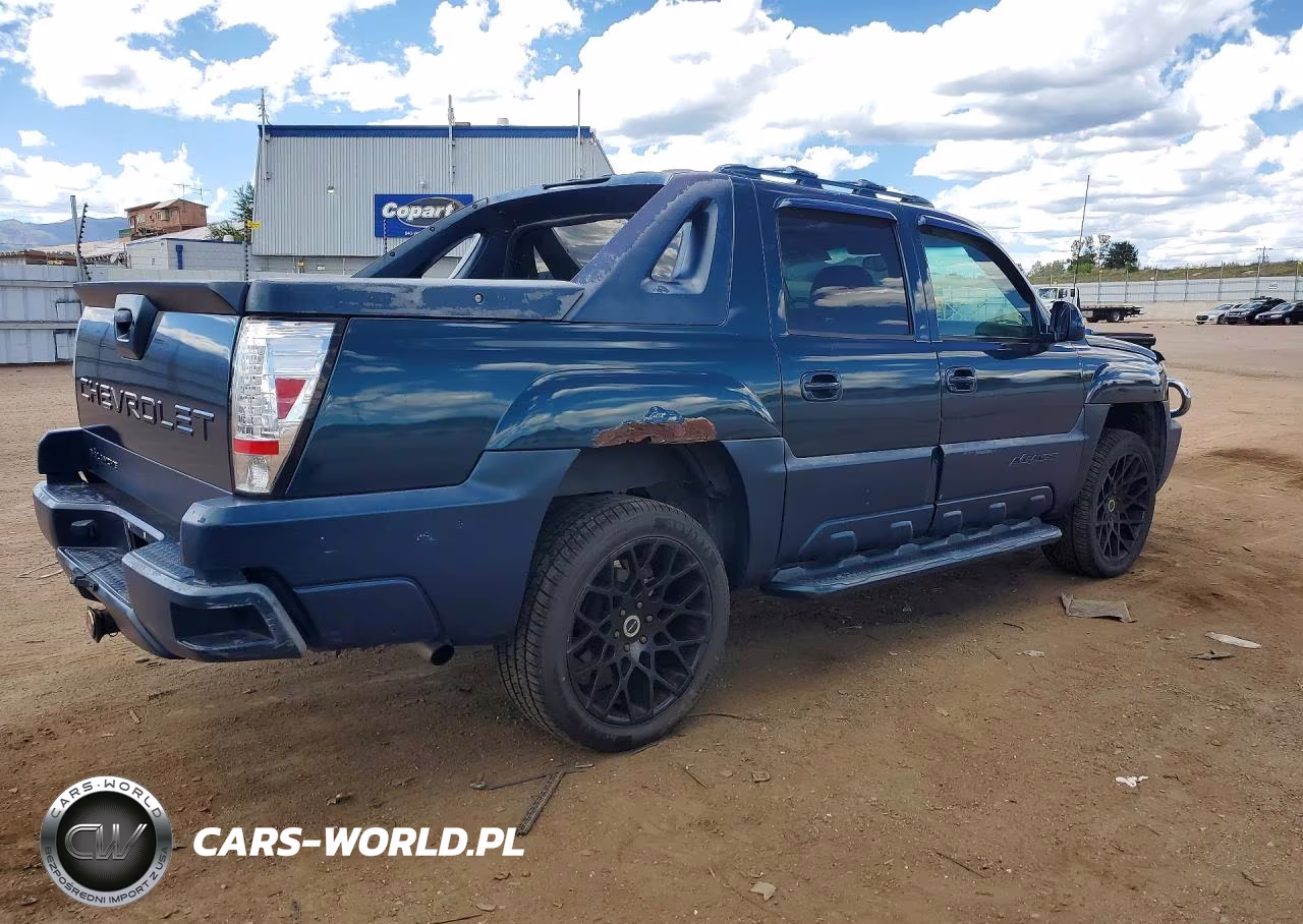 2002 Chevrolet Avalanche K1500 VIN:3GNEK13T92G137293 - 3
