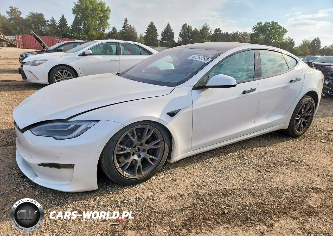 2022 Tesla Model S VIN:5YJSA1E55NF468766 - 1