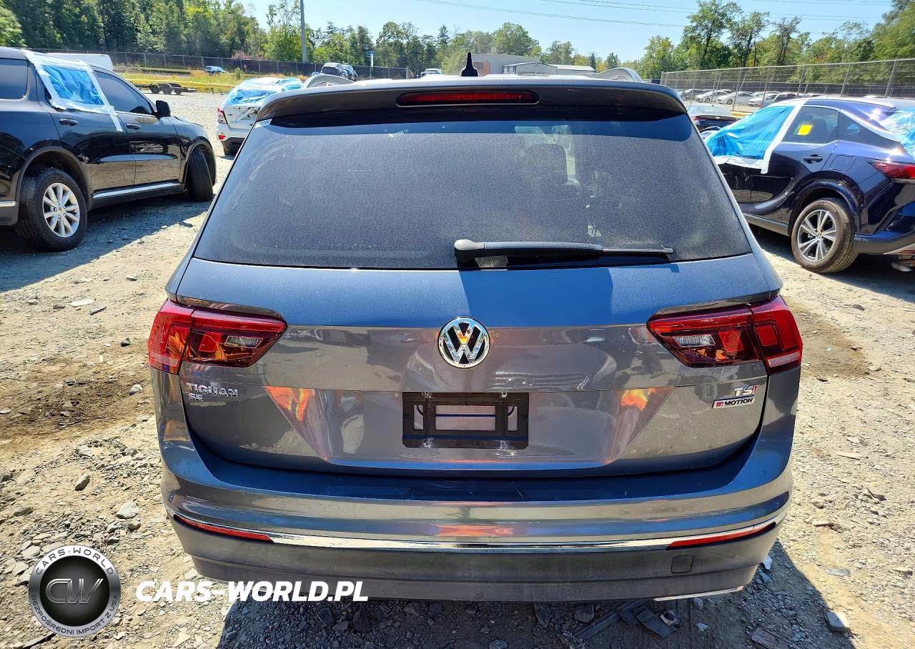 2018 Volkswagen Tiguan Se VIN:3VV2B7AX6JM185176 - 6