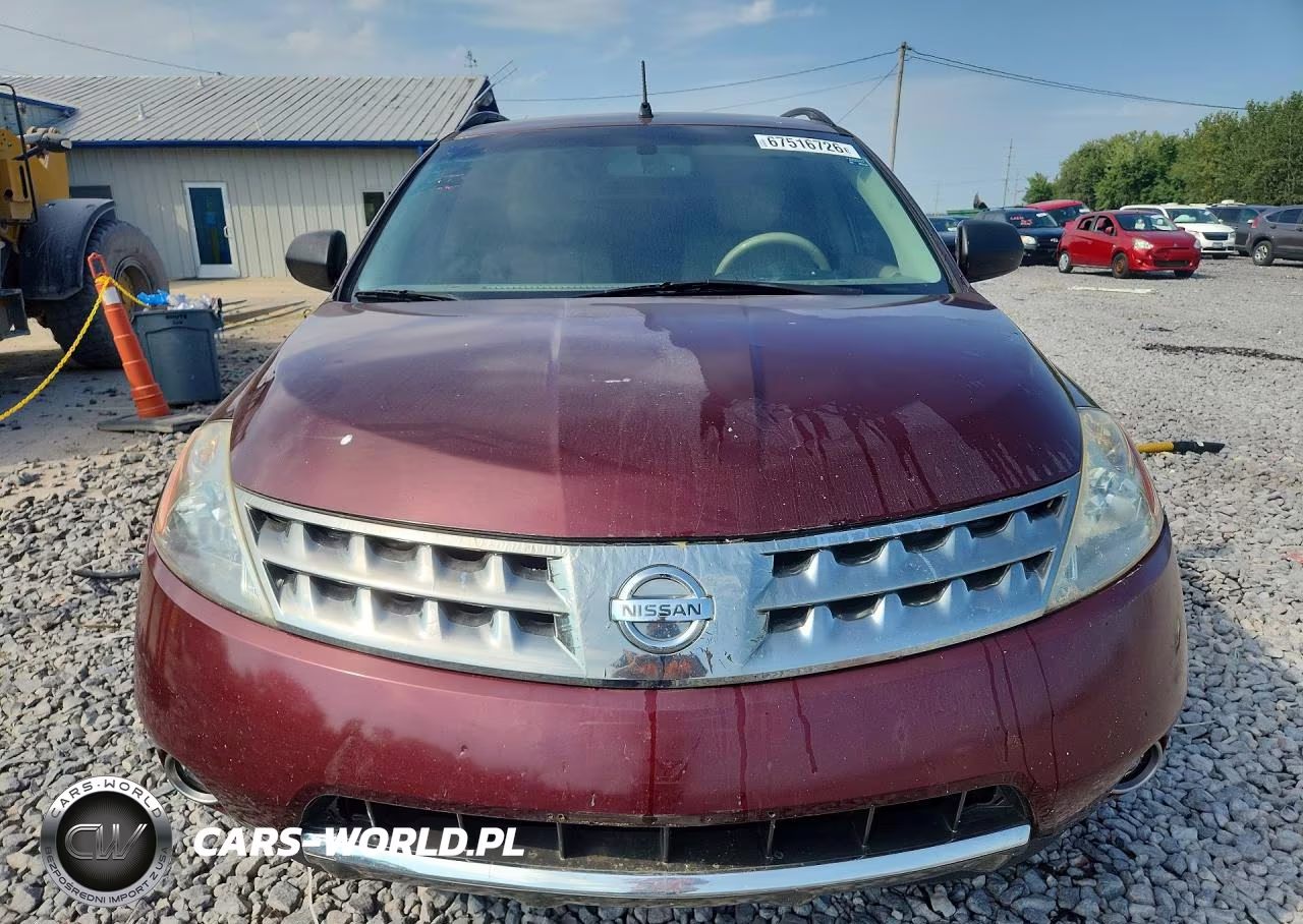 2007 Nissan Murano S VIN:JN8AZ08T77W515422 - 5