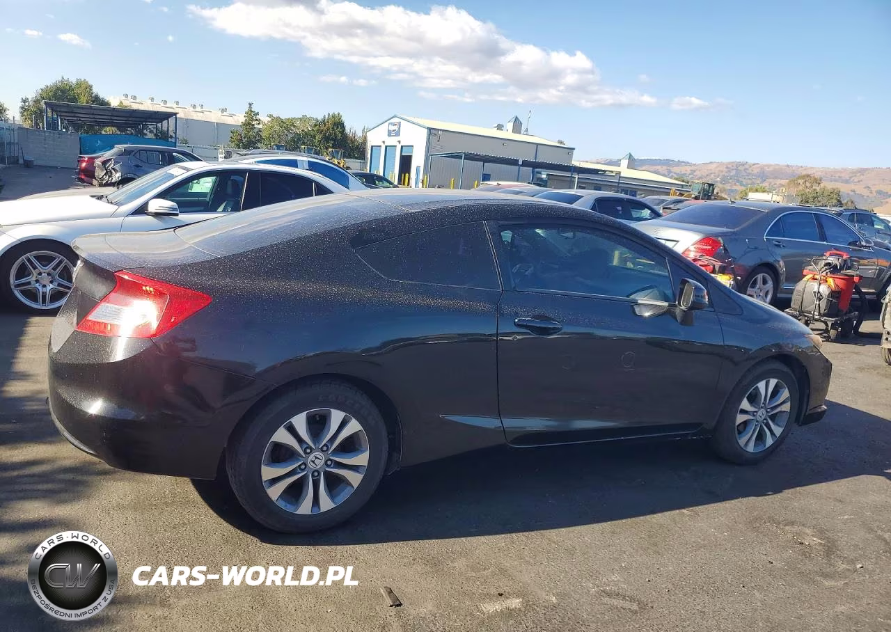 2012 Honda Civic Lx VIN:2HGFG3B59CH566319 - 3