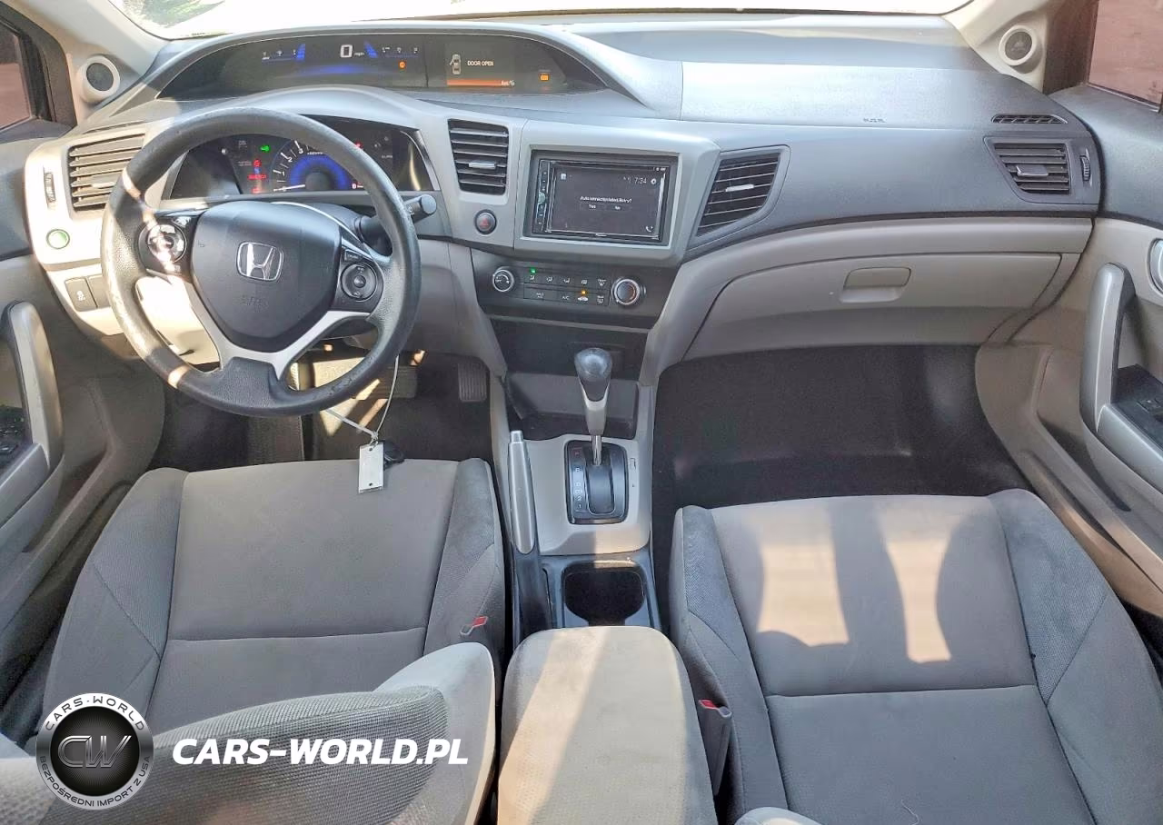 2012 Honda Civic Lx VIN:2HGFG3B59CH566319 - 8