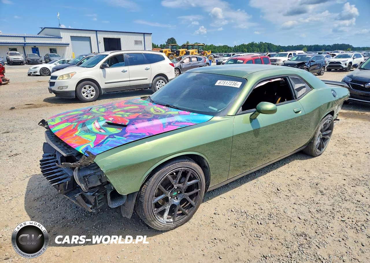 2018 Dodge Challenger Sxt VIN:2C3CDZAG9JH251425 - 1