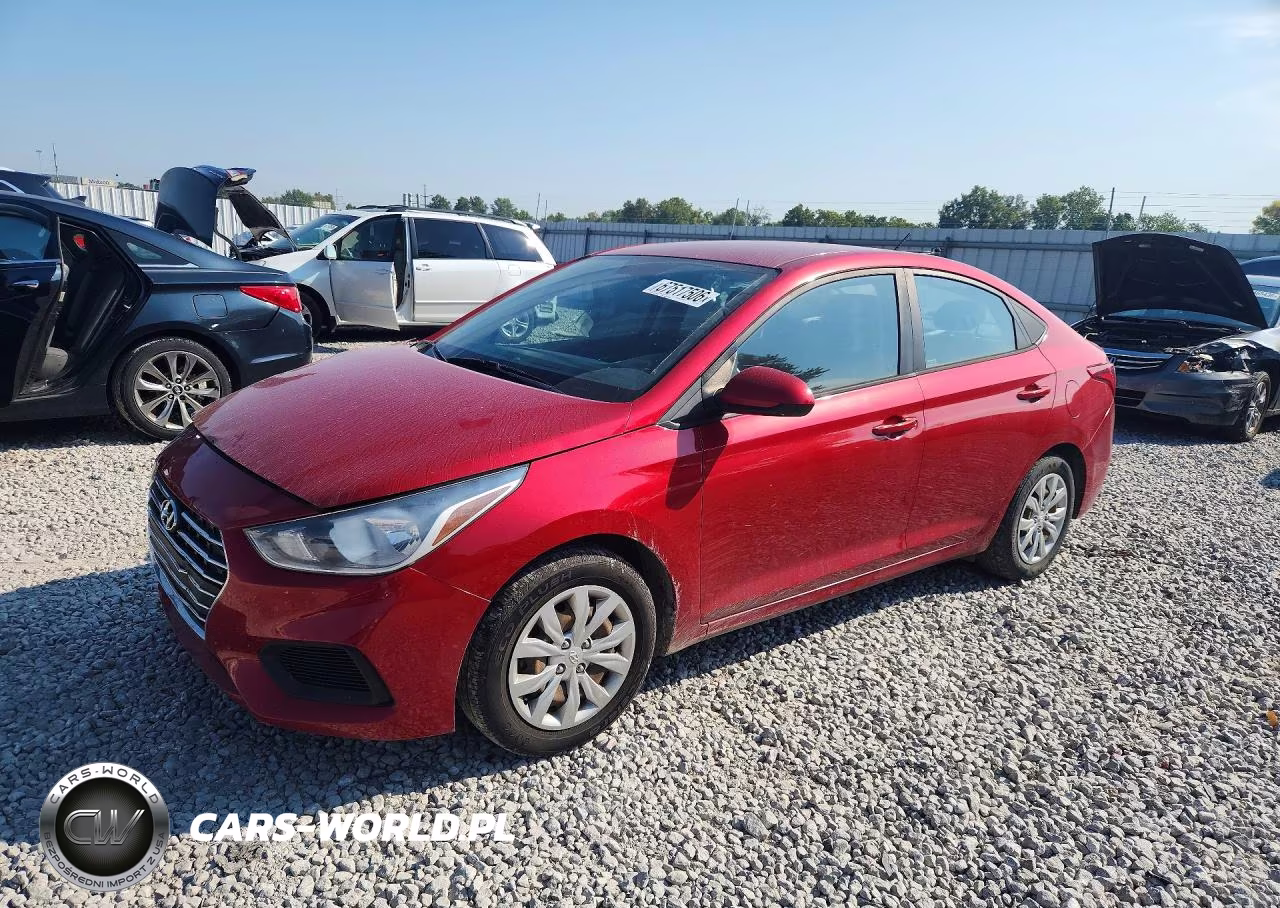 2020 Hyundai Accent Se VIN:3KPC24A68LE112431 - 1
