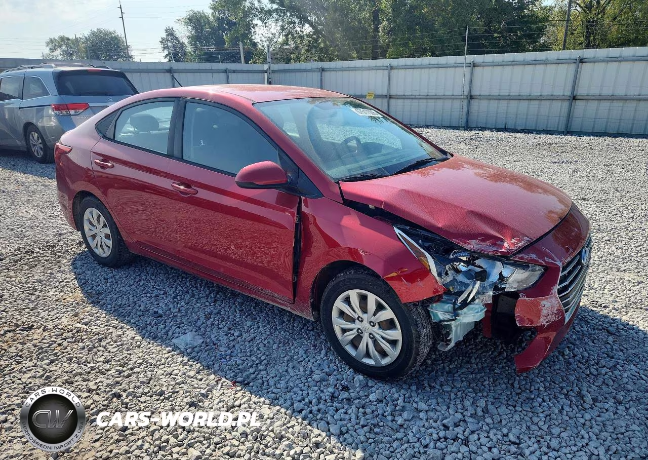 2020 Hyundai Accent Se VIN:3KPC24A68LE112431 - 4