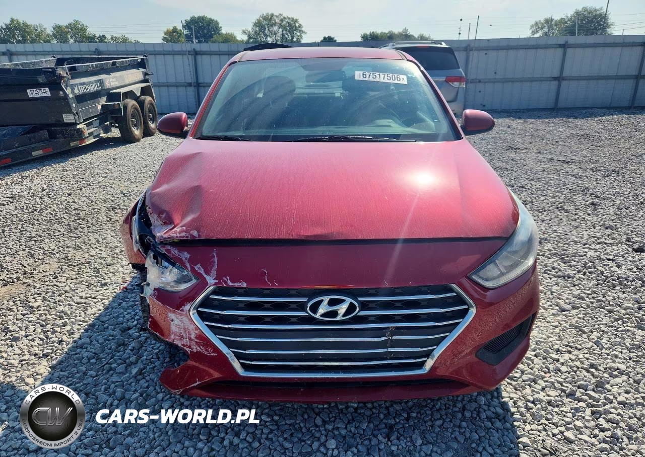2020 Hyundai Accent Se VIN:3KPC24A68LE112431 - 5