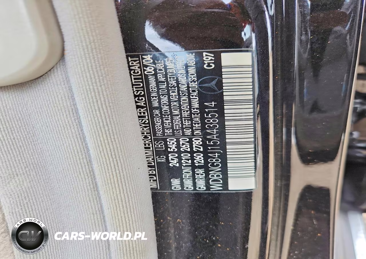 2005 Mercedes-Benz S 500 4Matic VIN:WDBNG84J15A438514 - 12