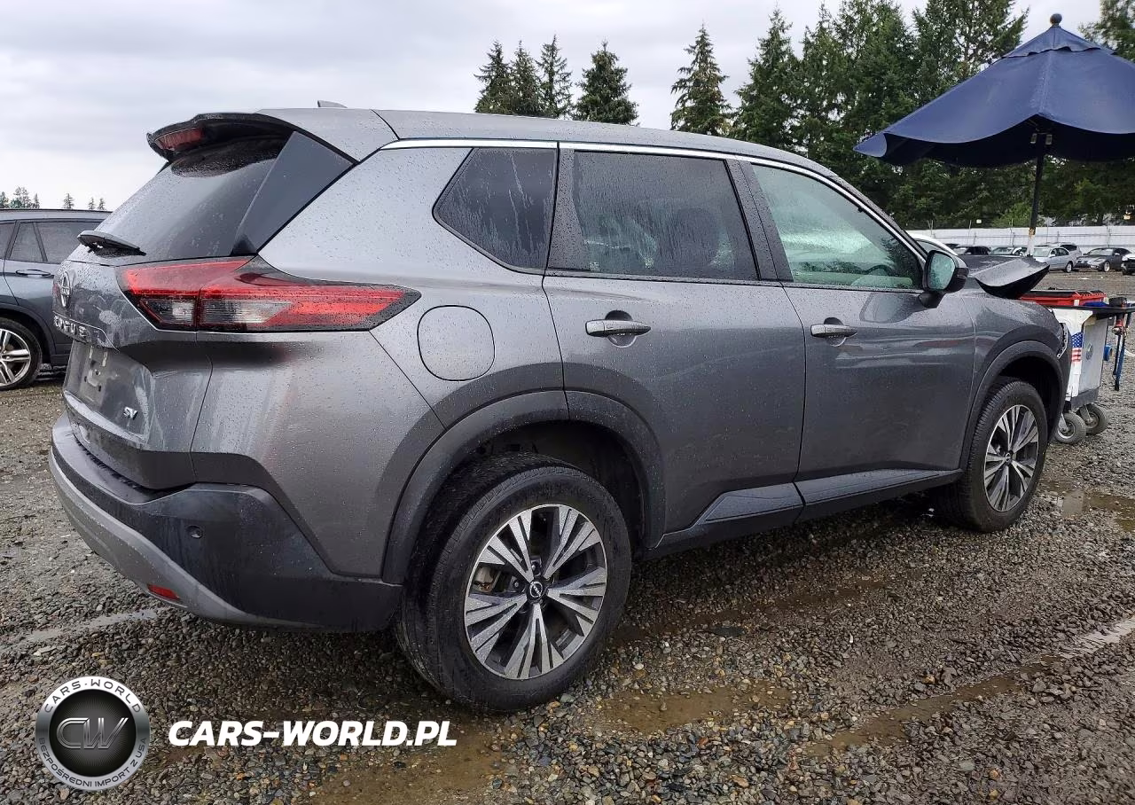 2022 Nissan Rogue Sv VIN:5N1BT3BAXNC689554 - 3