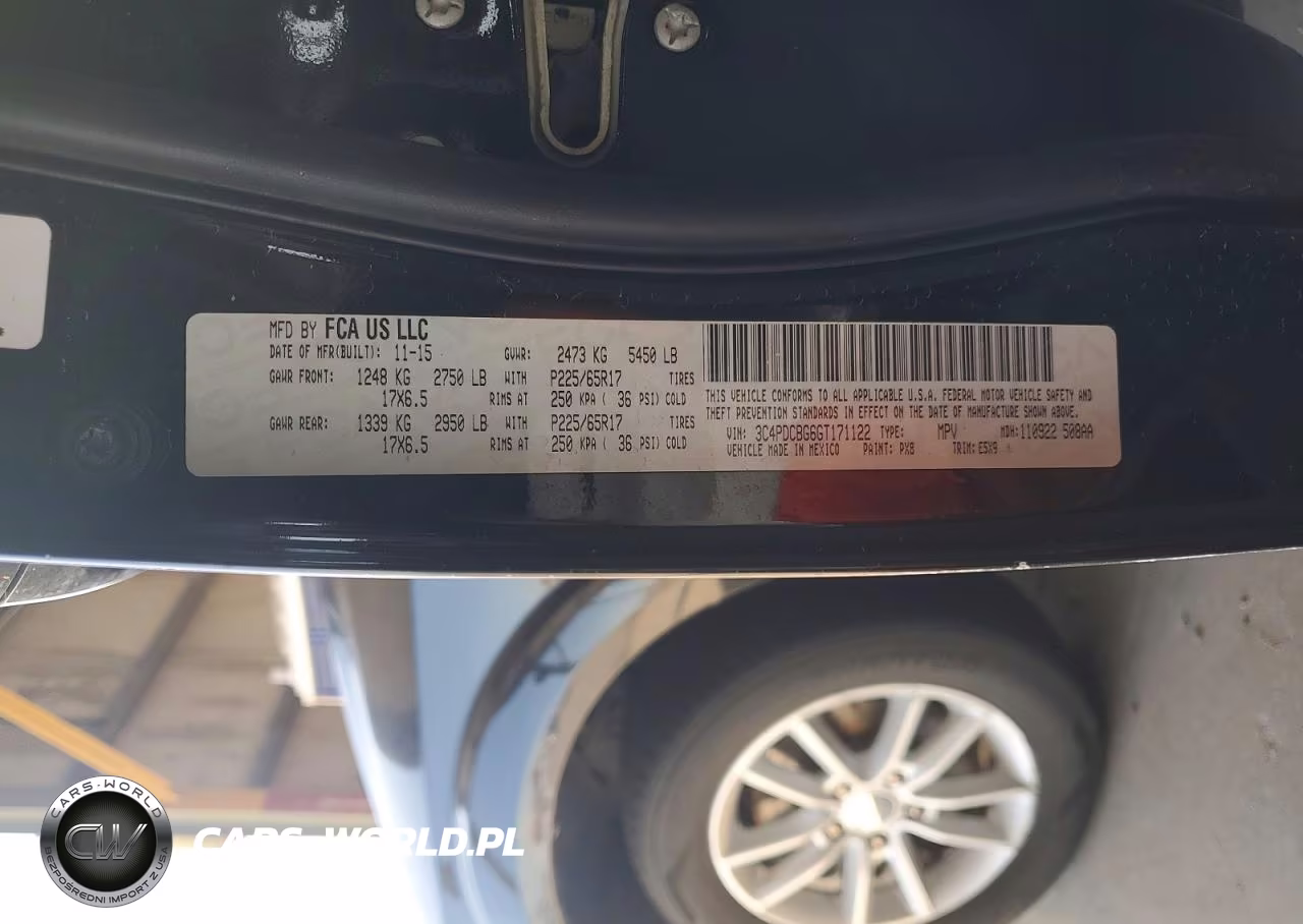 2016 Dodge Journey Sxt VIN:3C4PDCBG6GT171122 - 13