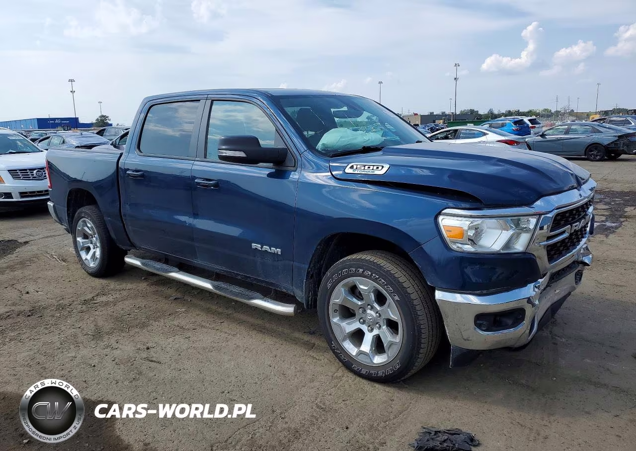 2022 Ram 1500 Big Horn-Lone Star VIN:1C6RRFFG5NN385626 - 4