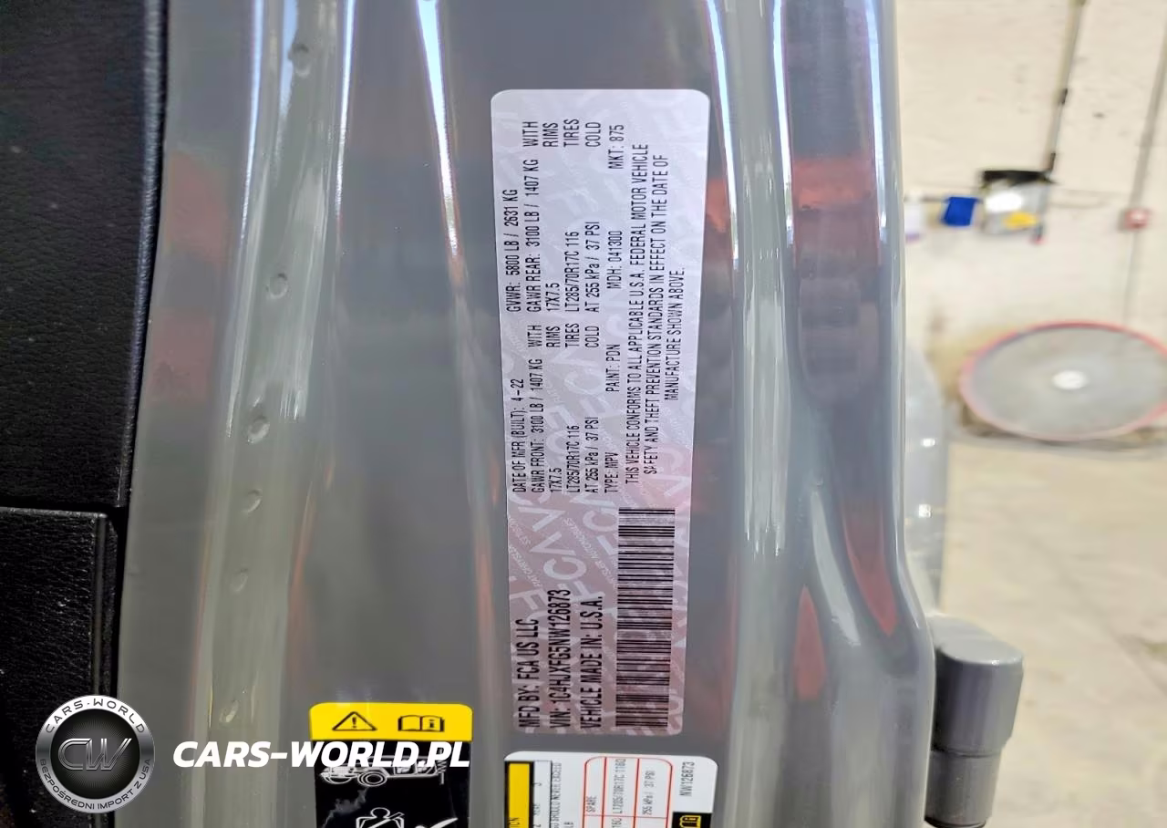 2022 Jeep Wrangler Unlimited Rubicon VIN:1C4HJXFG5NW126873 - 13