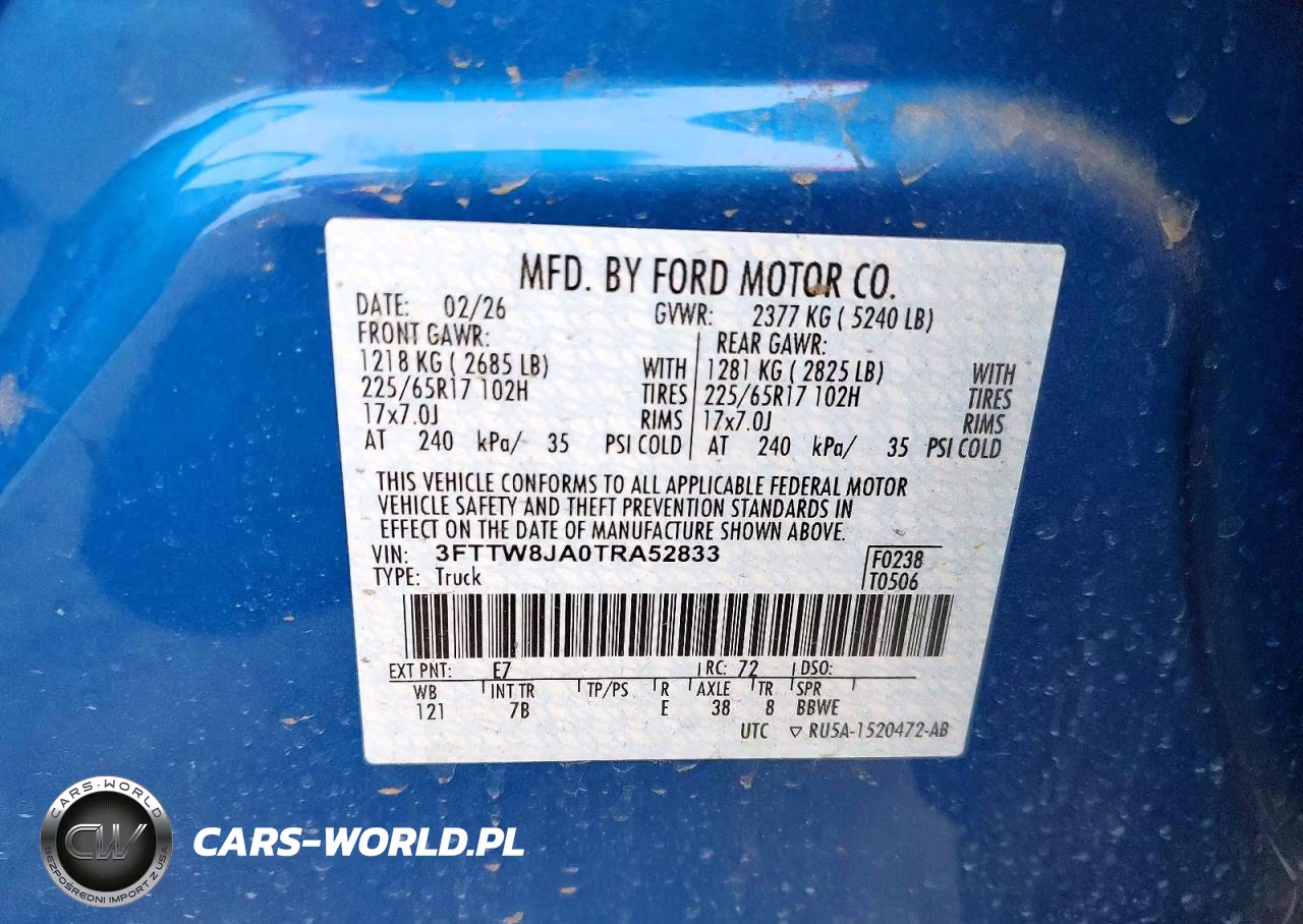 2026 Ford Maverick Xlt VIN:3FTTW8JA0TRA52833 - 12