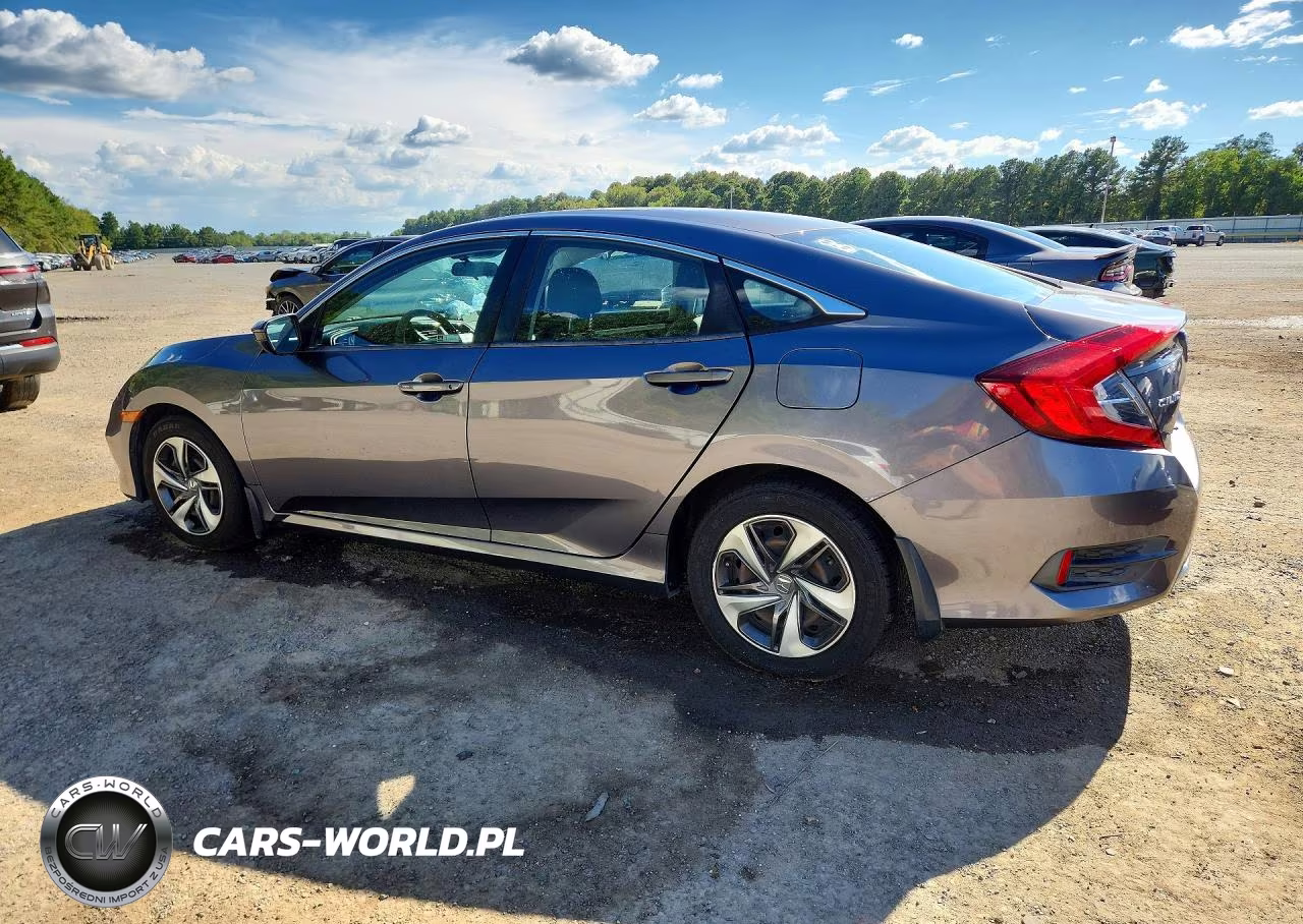 2019 Honda Civic Lx VIN:19XFC2F60KE027928 - 2