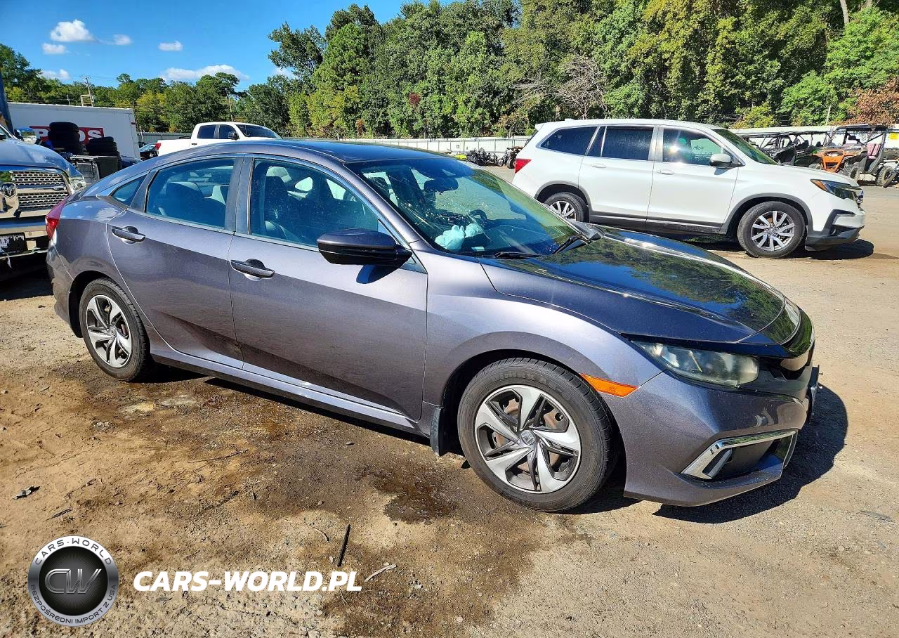 2019 Honda Civic Lx VIN:19XFC2F60KE027928 - 4