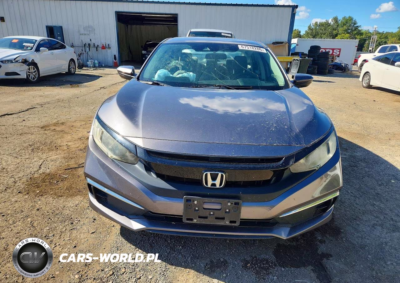 2019 Honda Civic Lx VIN:19XFC2F60KE027928 - 5