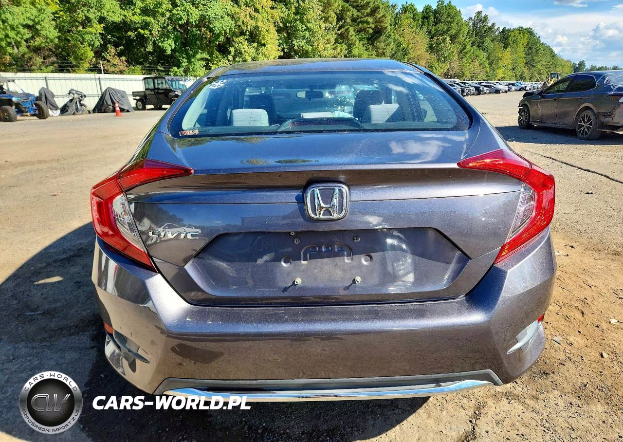2019 Honda Civic Lx VIN:19XFC2F60KE027928 - 6