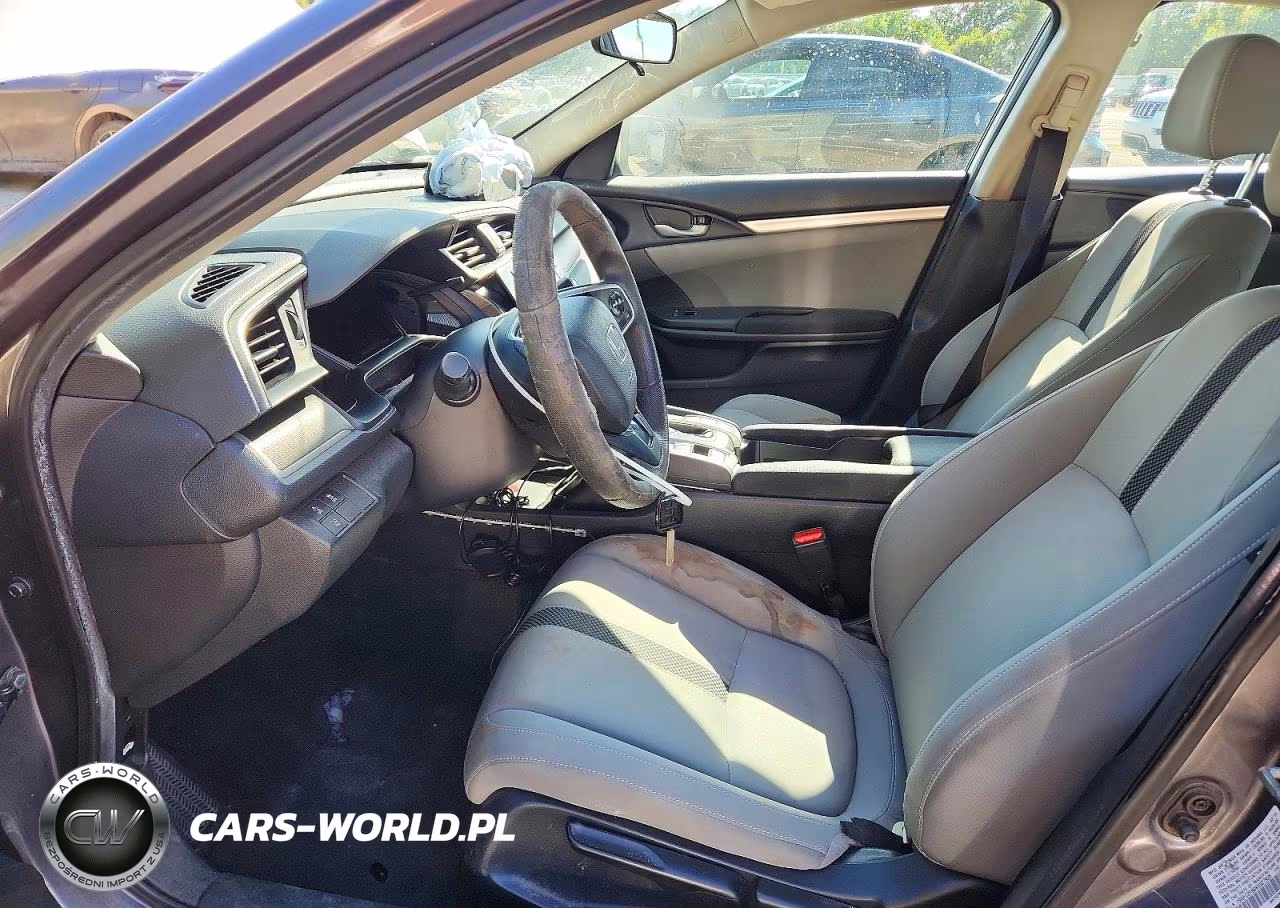 2019 Honda Civic Lx VIN:19XFC2F60KE027928 - 7