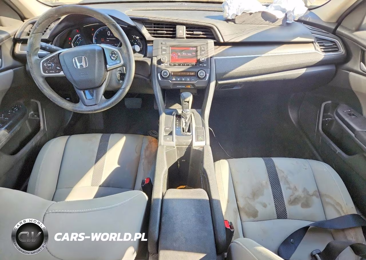 2019 Honda Civic Lx VIN:19XFC2F60KE027928 - 8