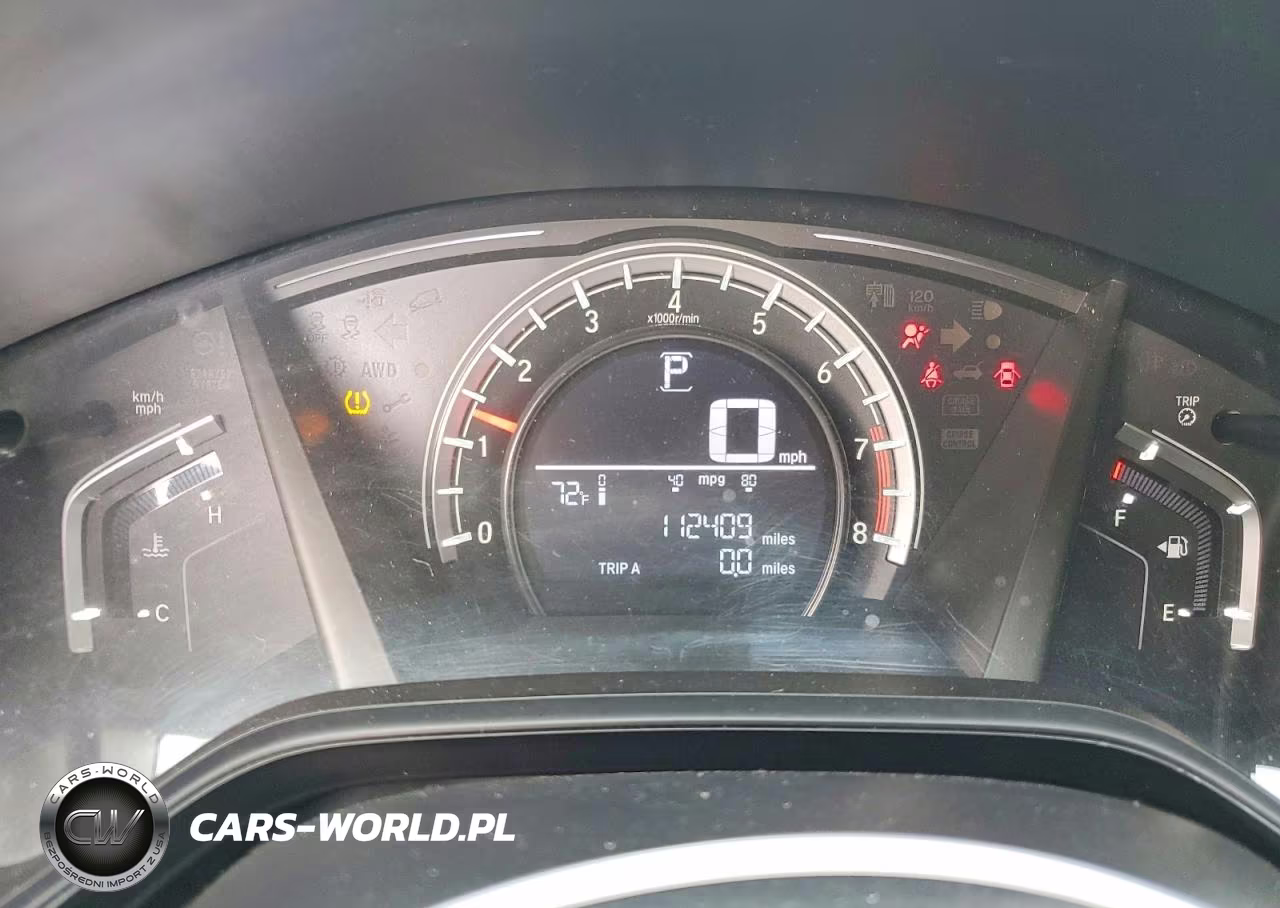 2019 Honda Cr-V Lx VIN:5J6RW5H35KL002789 - 9